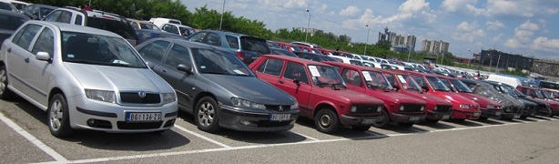 Ne baš uspela aukcija službenih automobila u Beogradu